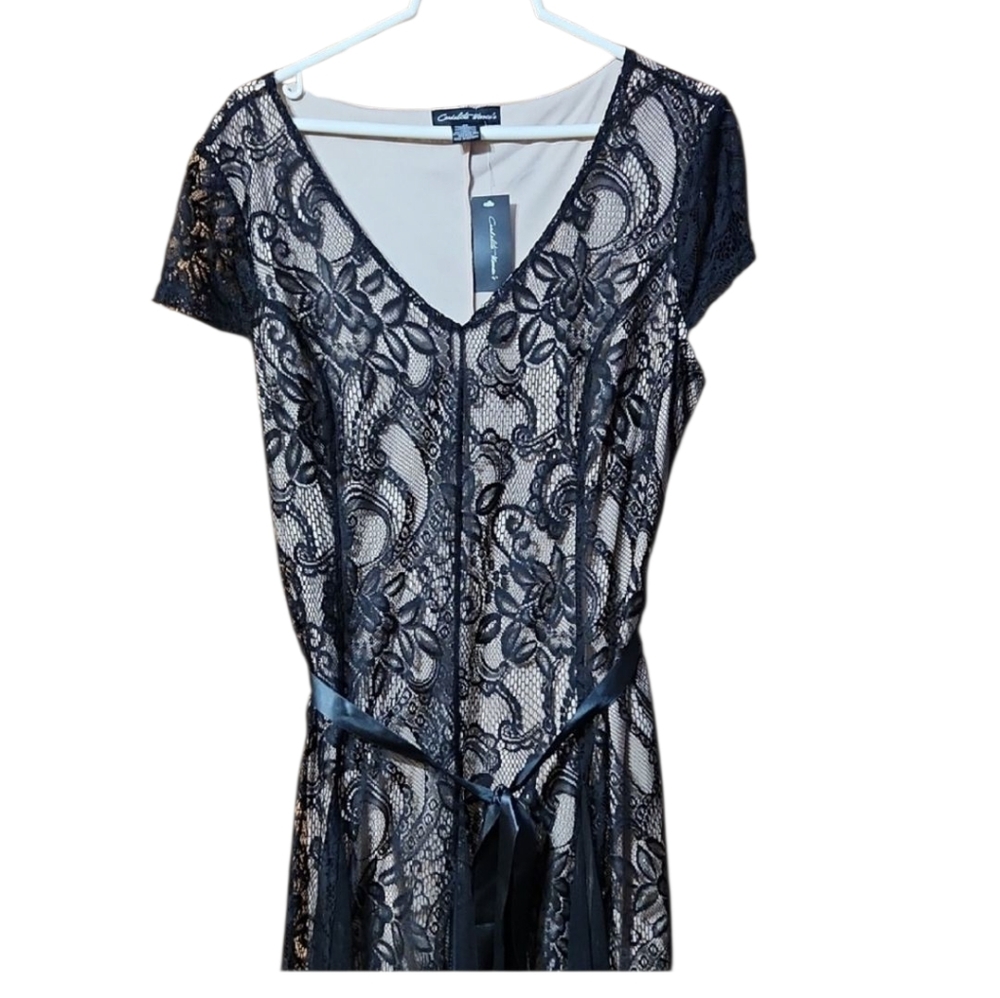 Elegant Black Lace Dress